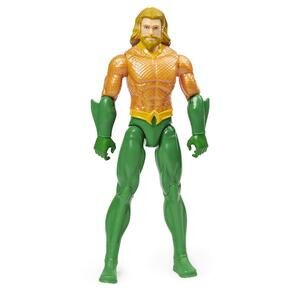 DC Comics Aquaman Action Figure, 12-inch Poseable Hero - Justice League